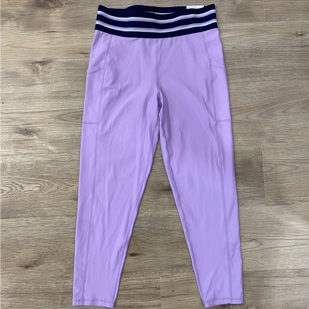 BNWT Purple Aerie Chill Play Move 7/8 Leggings Hi Rise